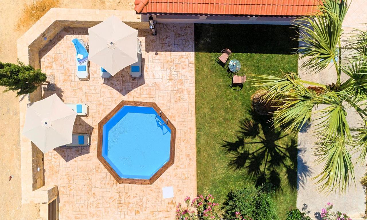 Villa Di Palma Heated Pool Koufi 外观 照片