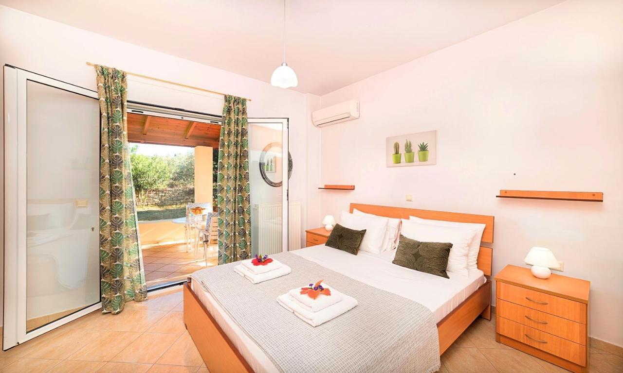 Villa Di Palma Heated Pool Koufi 外观 照片