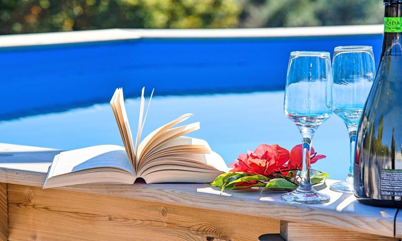 Villa Di Palma Heated Pool Koufi 外观 照片